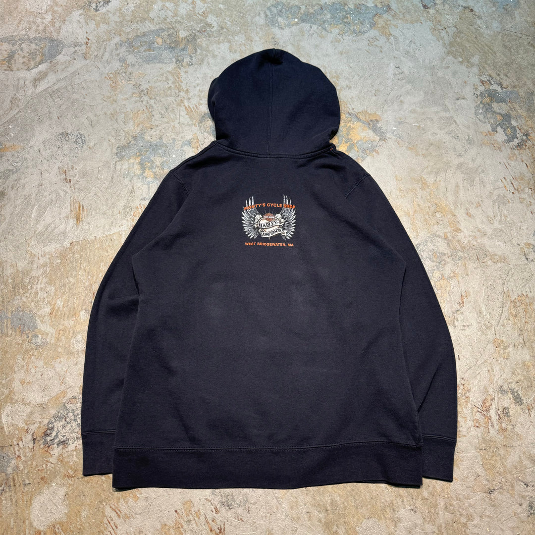 Used clothing HARLEY-DAVIDSON/ Harley Davidson/ Pullover Hoodie/Milwaukee, Wisconsin/Size S equivalent