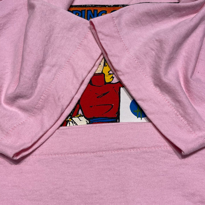 古着 90's USAVINTAGE / もう一度一緒に買い物に行ったら、夫は私から離れて行くでしょう!/ 彼が居なくなるなんて本当に勿体ない!/ ヴィンテージ シングルステッチ プリントTシャツ / サイズM相当