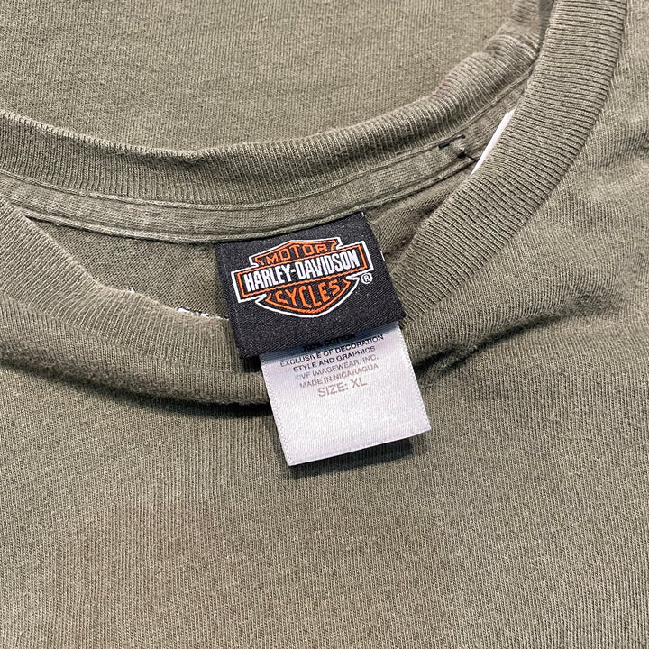 古着 Harley-Davidson/ハーレー ダビッドソン/ノース・カロライナ州/プリントTシャツ/サイズXL