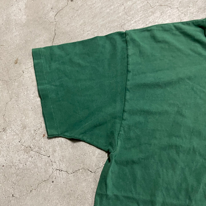 古着 USA 90's~ ヘインズ/ロッキー・マウンテン・カレッジ/カレッジロゴ/ヴィンテージ シングルステッチ プリントTシャツ/サイズXL