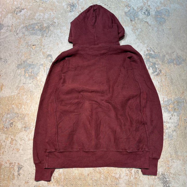 빈티지 00의 챔피언/챔피언/리버스 직조/원본/승무원 목 풀 오버 후 까마귀/보스턴/대학 인쇄/크기 L