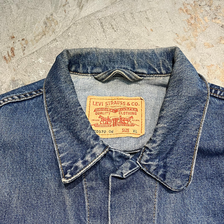 #3487 Levis 트래커 재킷/트래커 재킷/G 재킷/70570 06/Size XL