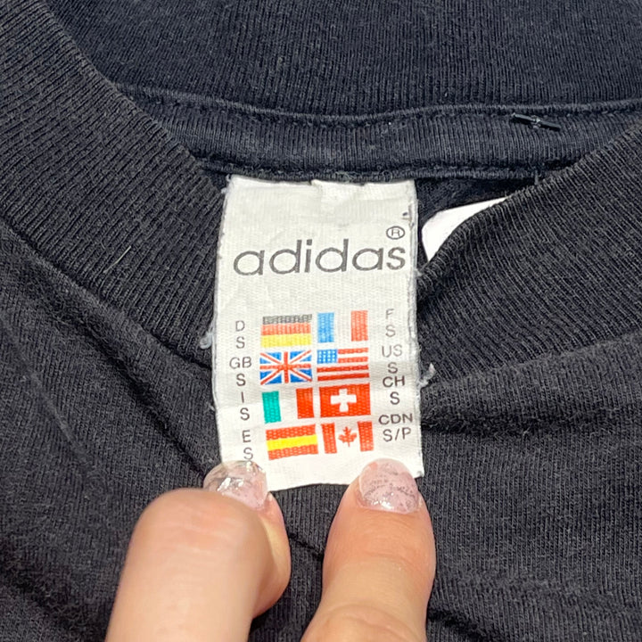 Used clothing 90's~00's Adidas Y2K Trefoil logo T-shirt/equivalent to XL