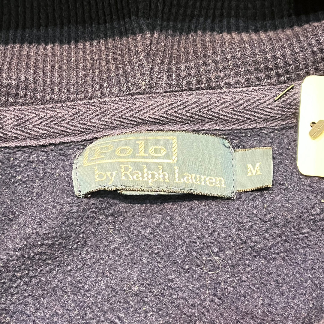 古着 90's POLO by Ralph Lauren/ ポロラルフローレン/ジップアップパーカー/ダブルフェイス/サイズM
