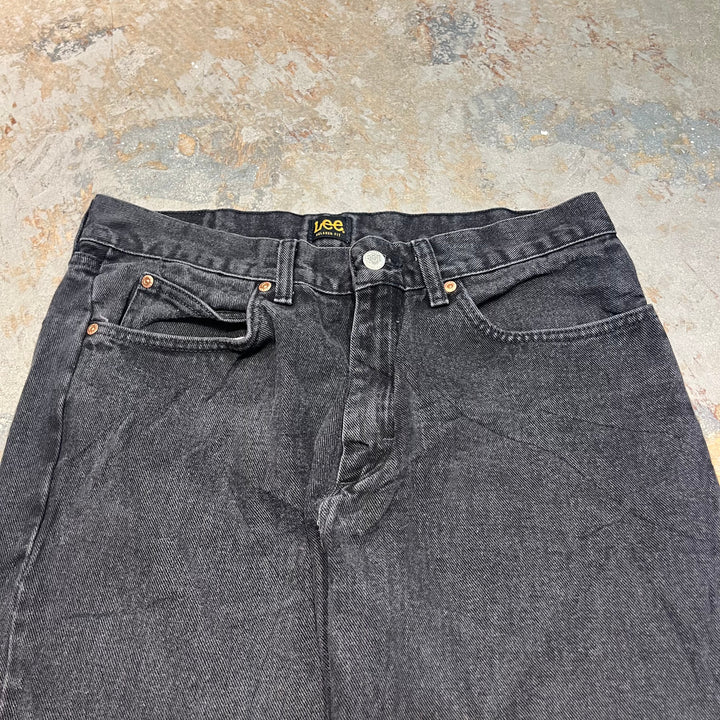 #4186 古着 Lee/リー/Black Denim Pants/ブラックデニムパンツ/サイズ32×32