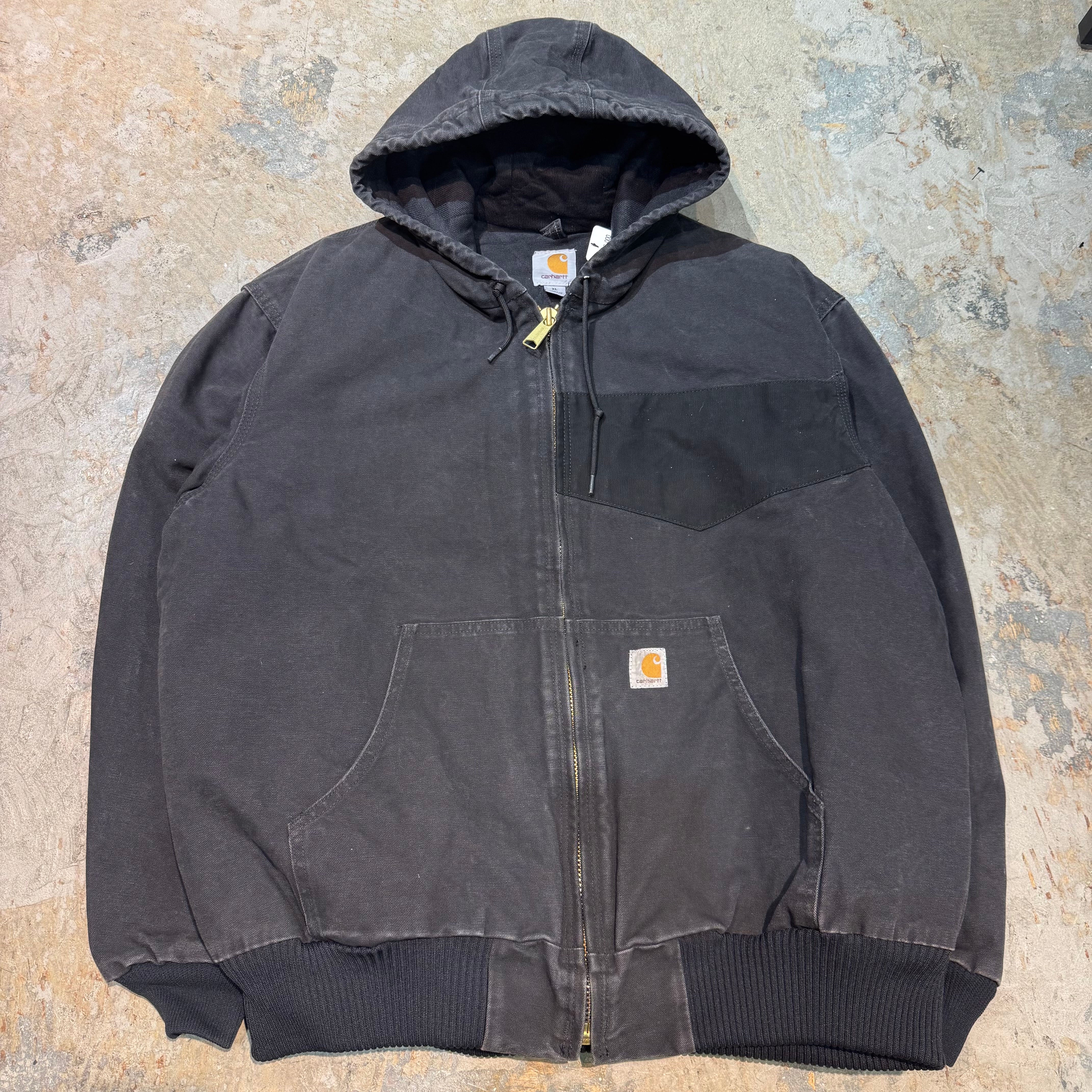 carhartt USA キルティング　FRアクティブジャケット　ダック地　XL 古着 Carhartt/ カーハート/ アクティブジャケット/ ダック地