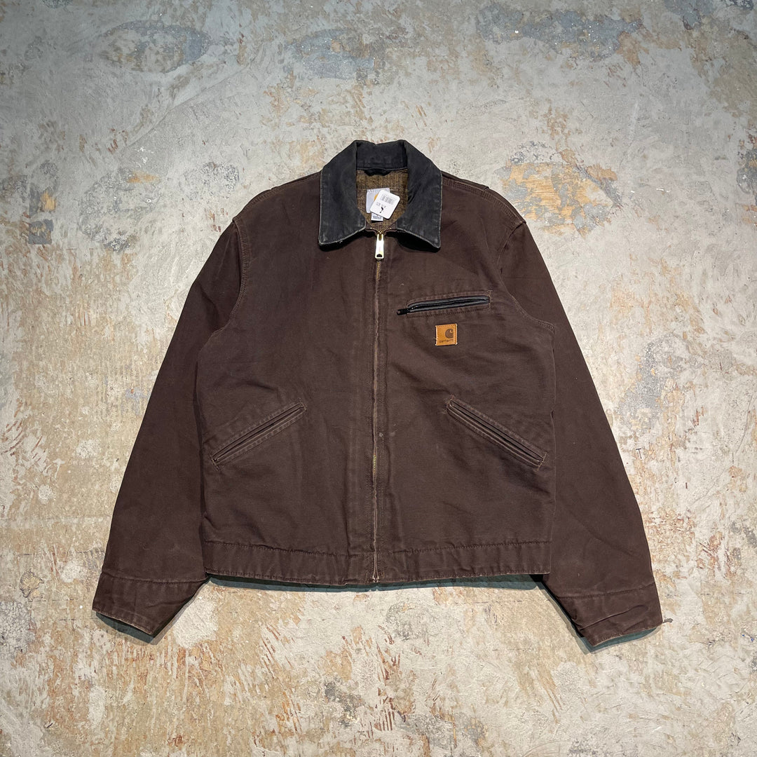 #2042旧衣服carhartt/汽车心/ Detroit Jacket/底特律夹克/毛毯衬垫/M尺寸