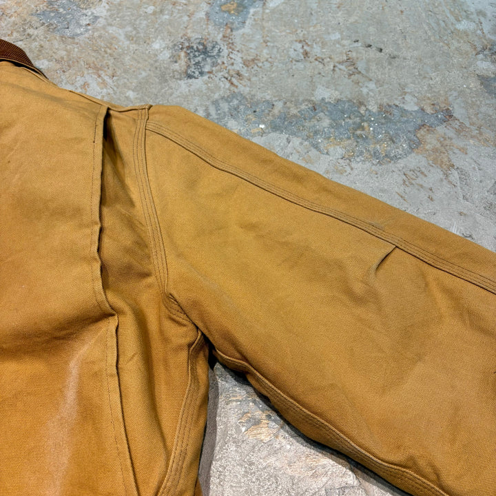 Used clothing 90's~ carhartt/ Carhartt/ Traditional coat/ Duck fabric/ Quilted lining/ Equivalent to size XL