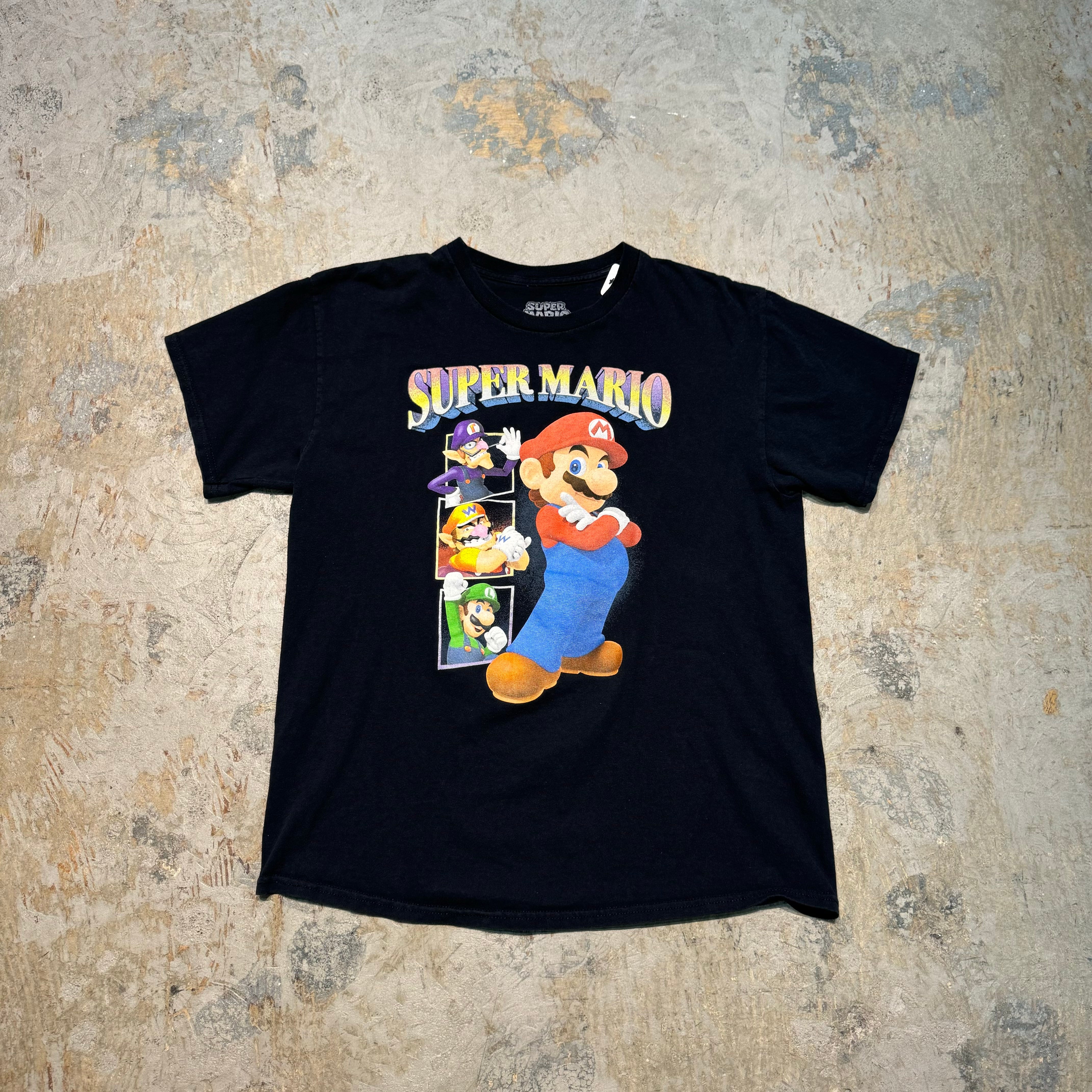 古着 SUPER MARIO/ スーパーマリオ/ キャラクターTシャツ