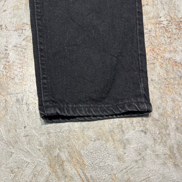 #4183 古着 Lee/リー/Black Denim Pants/ブラックデニムパンツ/サイズ14 MED