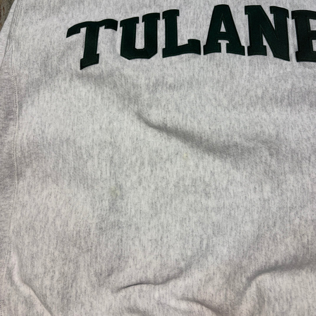 빈티지 00의 챔피언/챔피언/챔피언/리버스 직조/승무원 넥 스웨트 셔츠/듀린 대학/단일 컬러 태그/크기 m