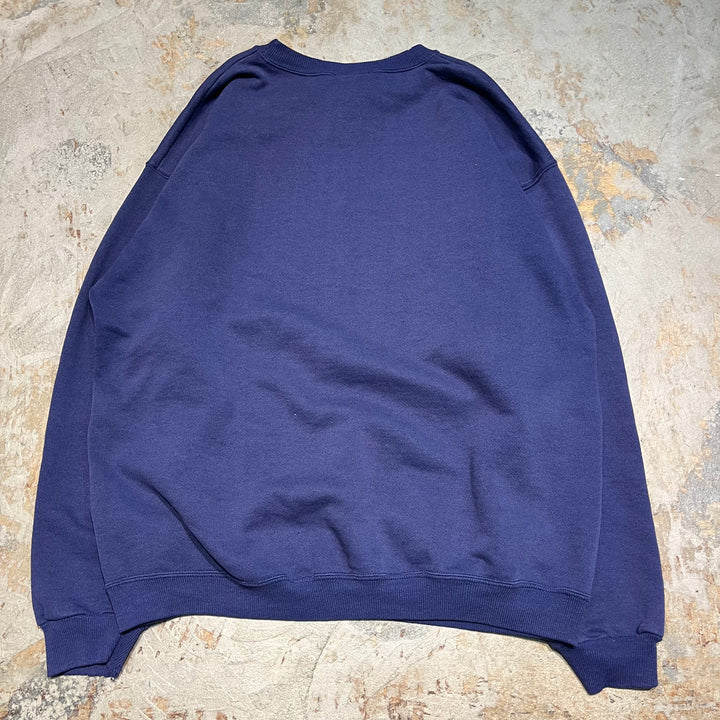 #4072 古着 90's Hanes/ヘインズ/Heavy Weight/Crew neck Sweat/クルーネックスウェット/TAHOE SLE/企業系/MADE IN USA/サイズL