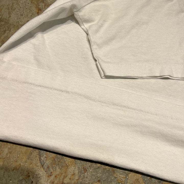 古着 90's スクリーンスターズ/アール・エイベルズ/テキサス州サンアントニオ/レストラン/ヴィンテージ シングルステッチ プリントTシャツ/サイズM