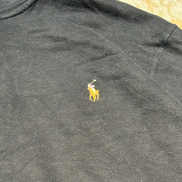 旧衣POLO by Ralph Lauren/ POLO拉尔夫劳伦/半拉链针织毛衣/尺寸L
