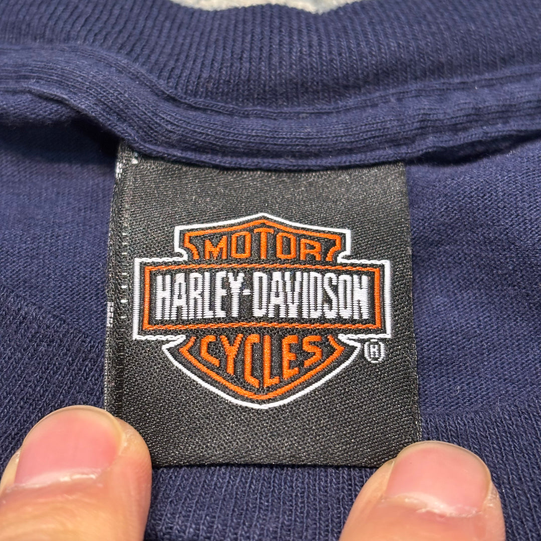 古着 USA製 Harley-Davidson/ハーレーダビッドソン/ プリントTシャツ/ サイズXL