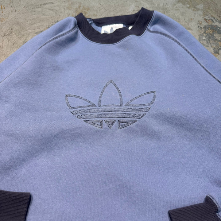 古着 80's adidas/アディダス/クルーネックスウェット/サイズM