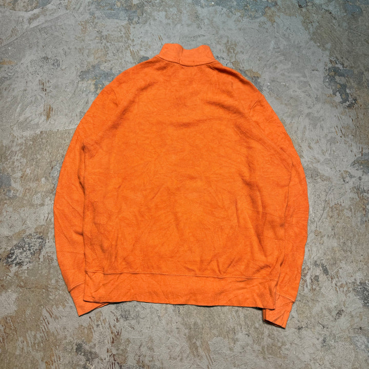 旧衣POLO by Ralph Lauren/ POLO拉尔夫劳伦/半拉链针织毛衣/尺码XL