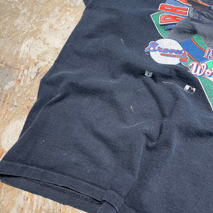 #4783 중고 의류 91의 MLB 월드 시리즈 애틀랜타 브레이브스 대 미네소타 쌍