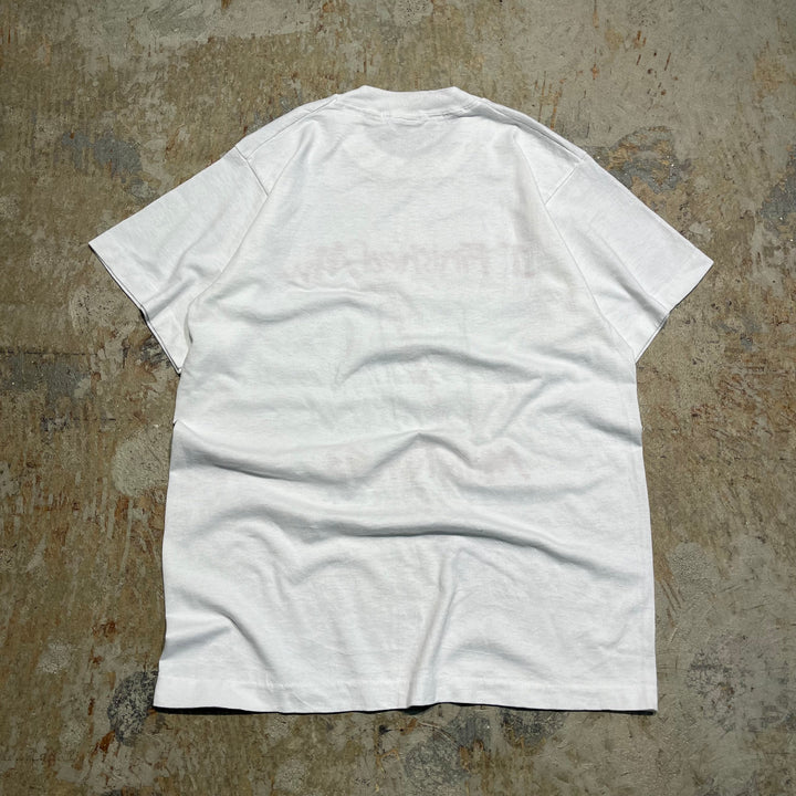 #4715 빈티지/짧은 슬리브 프린트 티셔츠 티/짧은 슬리브 프린트 티셔츠/기업/크기에 해당