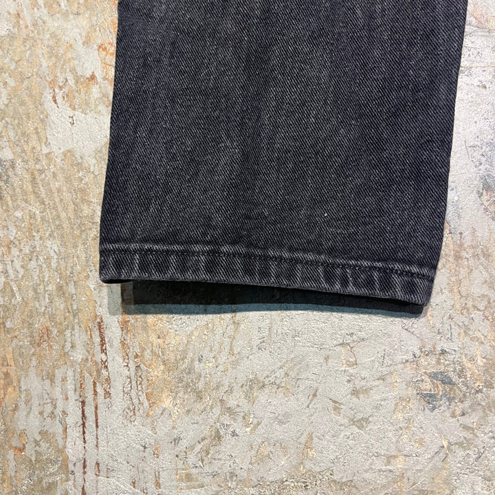 #4186 古着 Lee/リー/Black Denim Pants/ブラックデニムパンツ/サイズ32×32