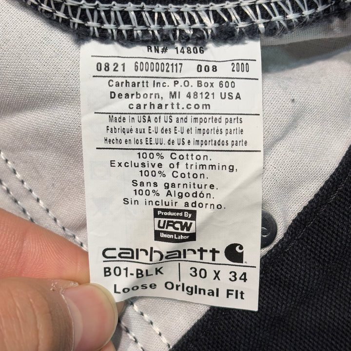 미국에서 만든 중고 의류 Carhartt/Carhartt/Double Knee Painter Pants/실제 크기 28 x 33