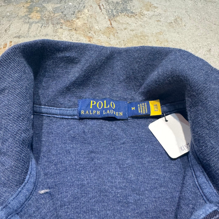 Ralph Lauren/ Polo By Ralph Lauren/ Half Zip 니트 스웨터/ 크기 M의 의류 폴로
