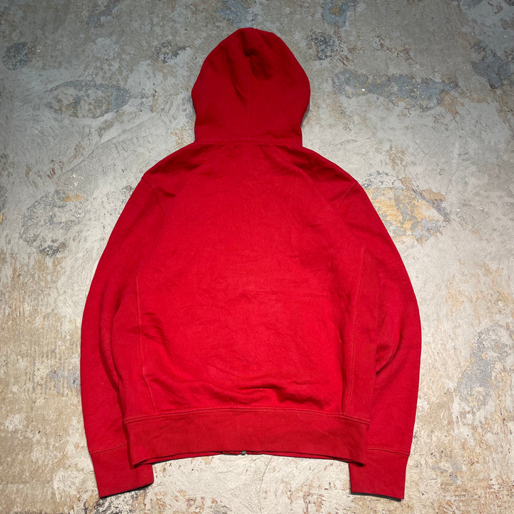 #3831 古着 POLO Ralph Lauren/ポロラルフローレン/Zip Up Hoody / ジップパーカー / フード裏地サーマル/サイズM