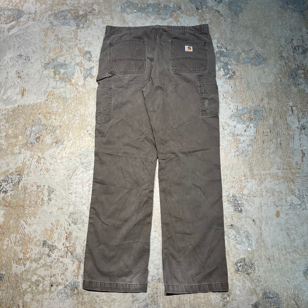 #4518 Used clothing Carhartt/Duck Painter Pants/Duck fabric Painter pants/Size equivalent to W44