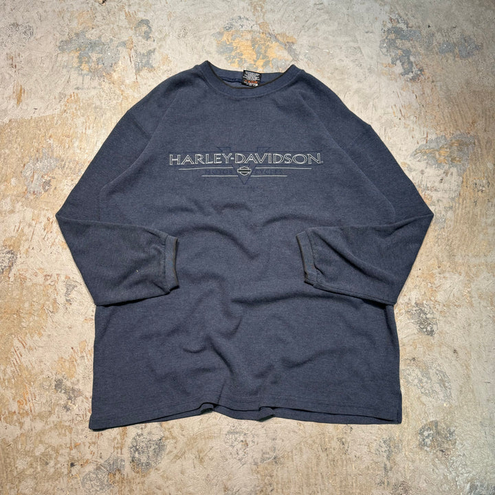 미국에서 만든 중고 의류 Harley-Davidson / Harley Davidson / Crew Neck Weketshirt / Size XXL