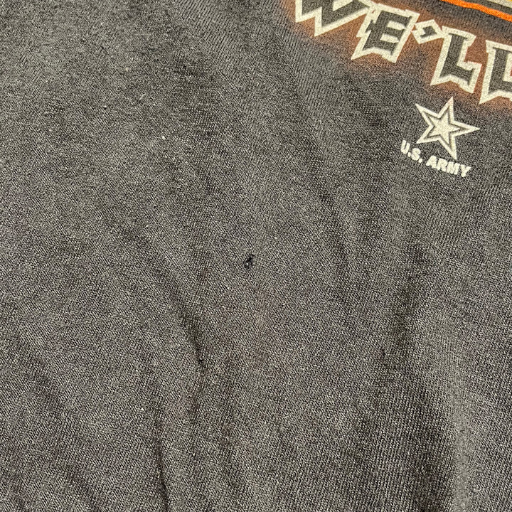 Used clothing U.S.ARMY/US Marine Army/Skull/Printed T-shirt/Size M