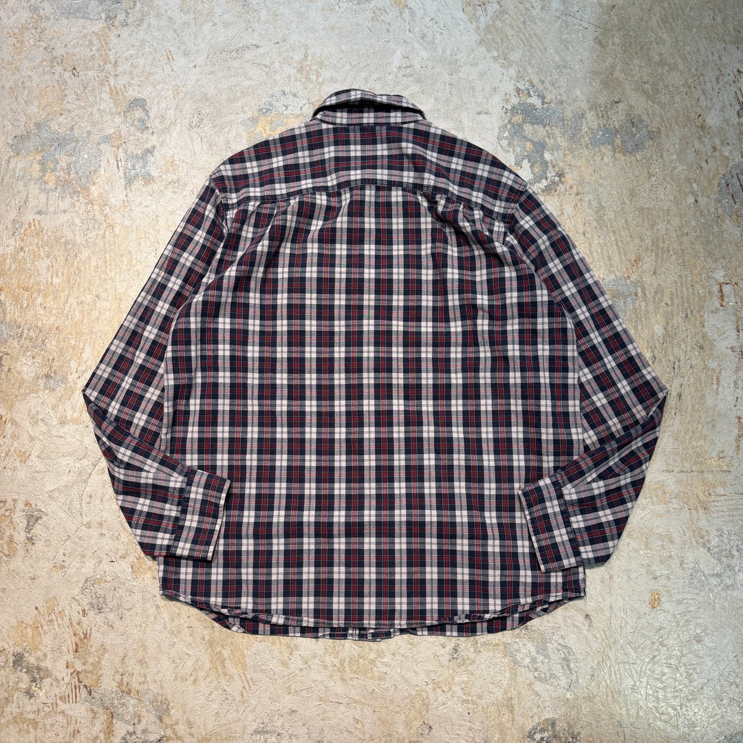 Used clothing carhartt/Carhartt/Long sleeve shirt/Checked pattern/Size L