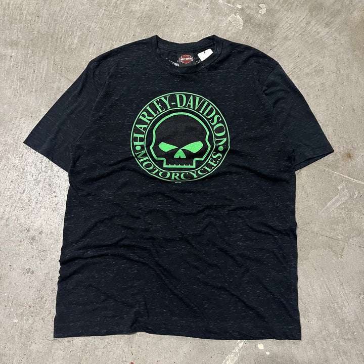 #4722 Used clothing HARLEY-DAVIDSON/Harley-Davidson/Short-sleeved printed T-shirt/Size L
