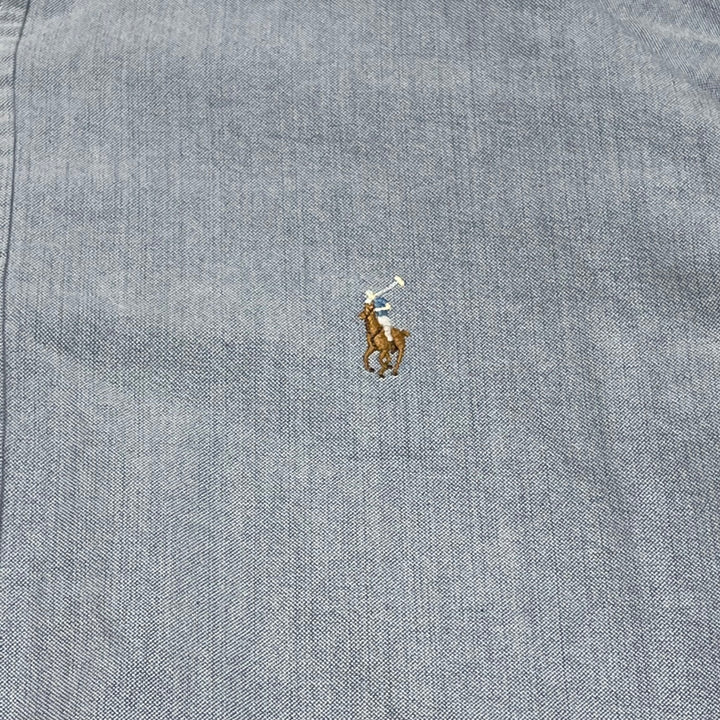 #4386 Used clothing Ralph Lauren/Long Sleeve Button Down Shirt/BLAKE/Blake/Size XXL