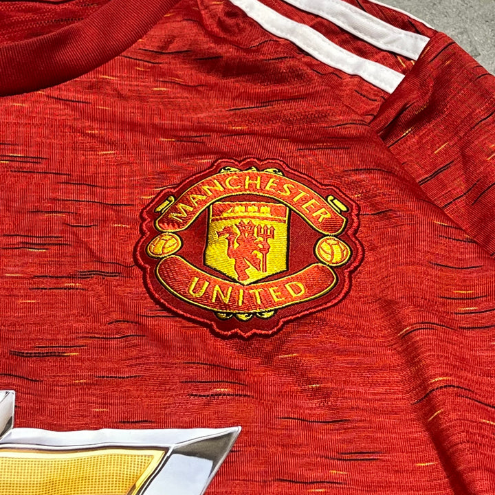 #4476 古着 Adidas/アディダス/MANCHESTER UNITED/マンチェスター ユナイテッド/Football/フットボール/AL-JAAFARY/エルシャーラウィ/サイズM