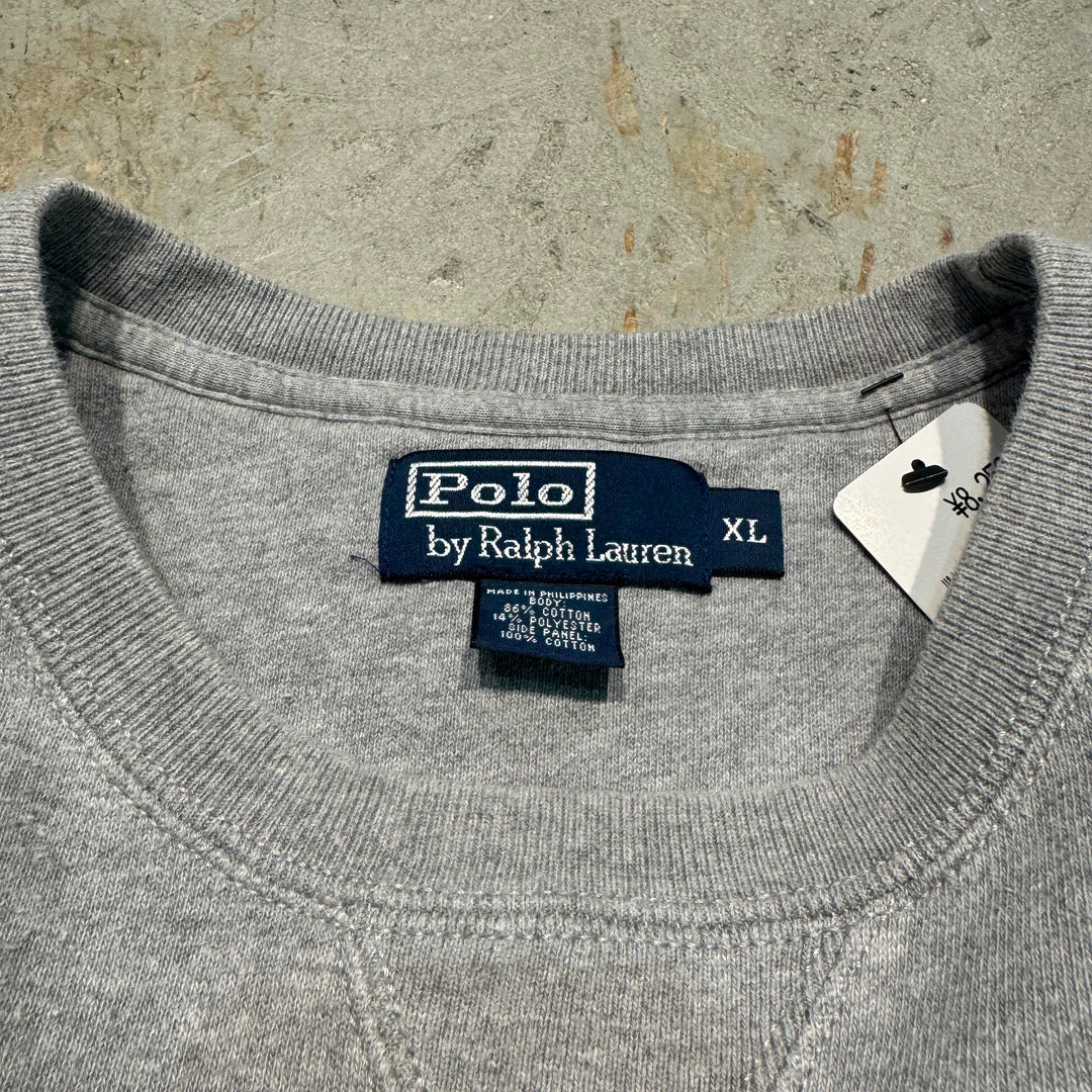 Used clothing POLObyRalph Lauren/PolobyRalph Lauren/Reverse Weave Crew Neck Sweatshirt/Size XL