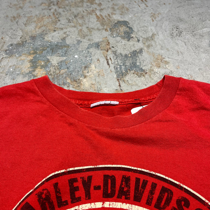 古着 Harley-Davidson/ハーレー ダビッドソン メキシコ・カンクン プリントTシャツ サイズXL相当