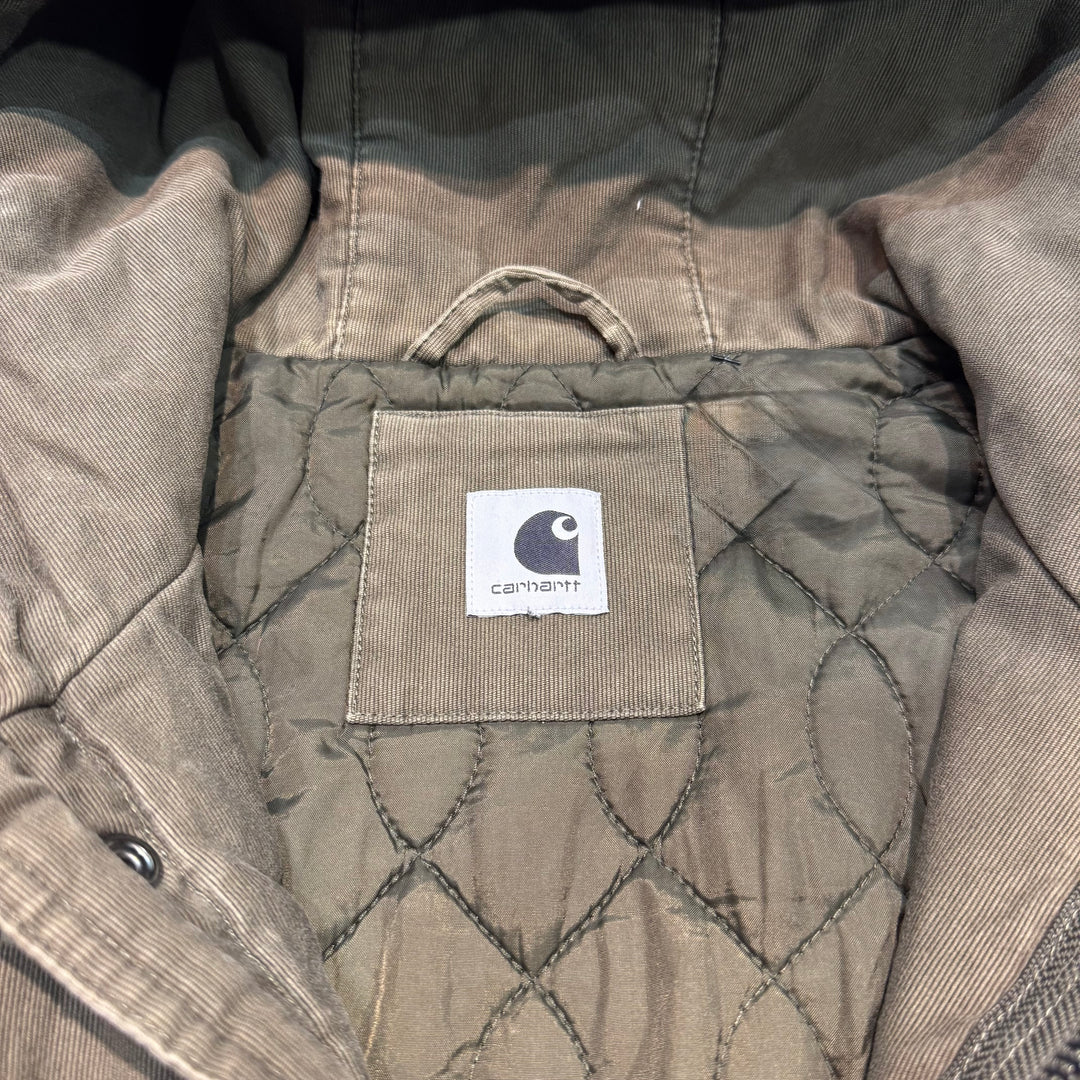 古着 carhartt/ カーハート/ クラッシュパーカー/ 中綿/ 裏地キルティング/ WOMEN/ サイズL相当