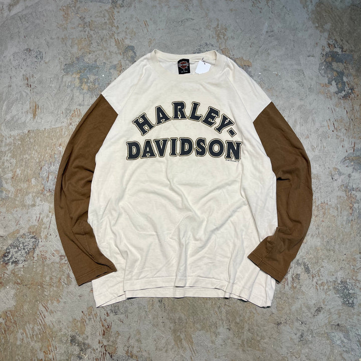 Used clothing 94's USA made Harley-Davidson / ZEPKA'S / Johnstown Store, Pennsylvania / Long T-shirt / Size XL