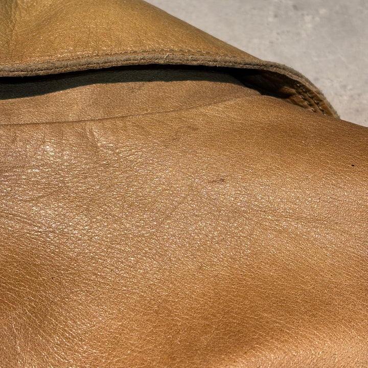 古着 WILSONS LEATHER/ ウィルソンズレザー/ 本革レザーハーフコート/ 牛革/ サイズM