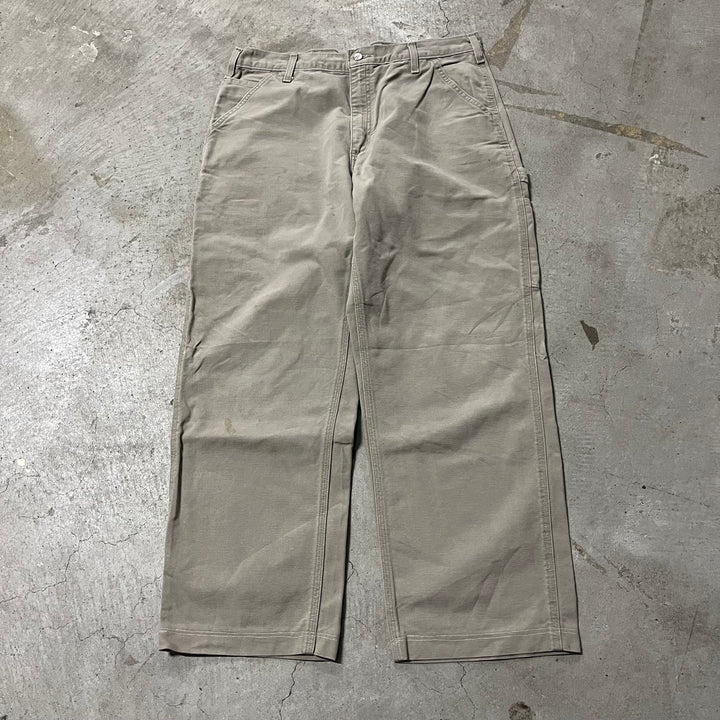 #4214 古着 Carhartt/カーハート/ Duck Painter Pants/ダック地 ペインターパンツ / ワークパンツ/ サイズ36×32