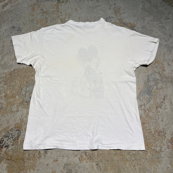 #4286 Unknow/short sleeve t-shirt Tee/シングルステッチ/半袖Tシャツ/90's/ミッキー/サイズL相当