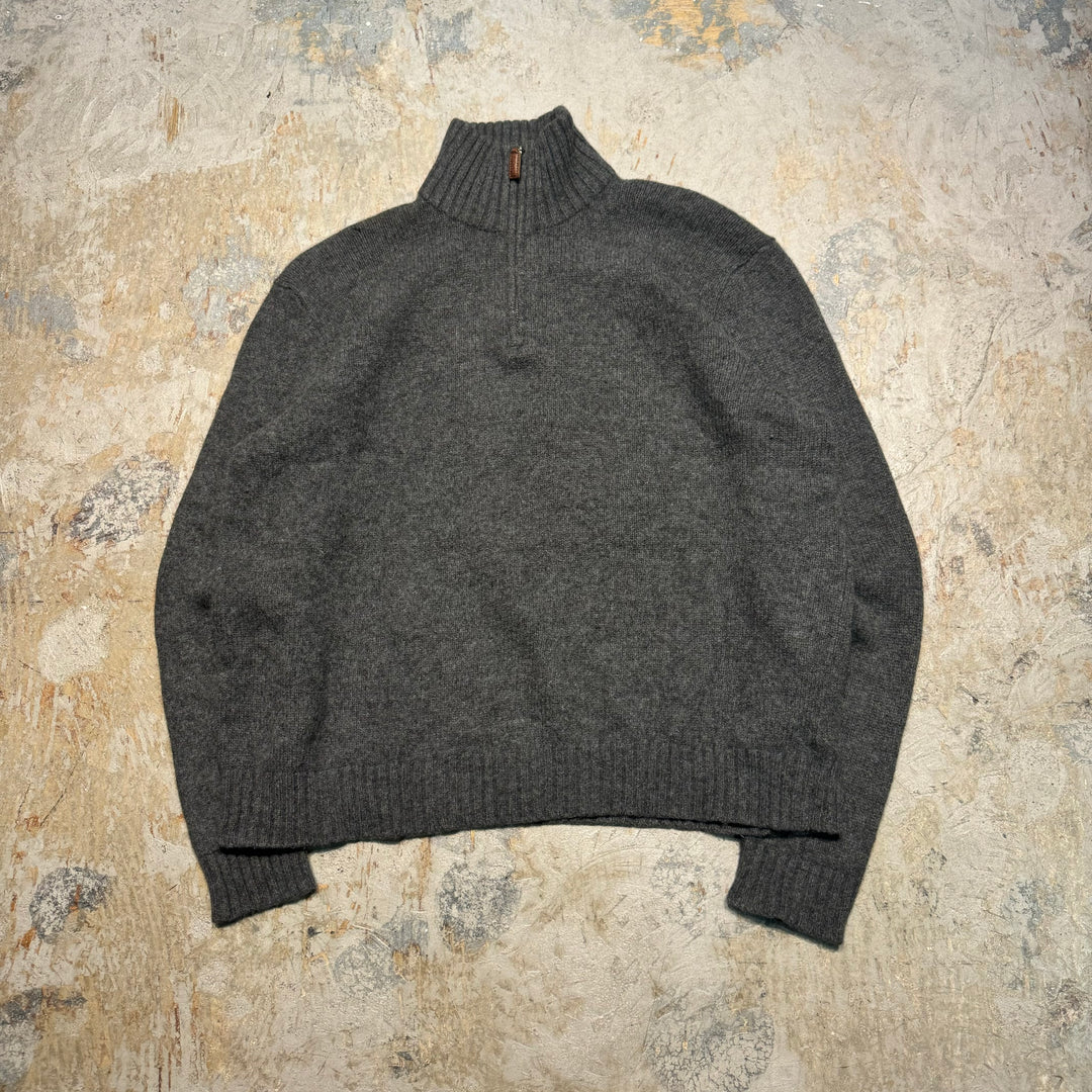 Used clothing POLO by Ralph Lauren/ Polo Ralph Lauren/ Half zip knit sweater/ Size XL