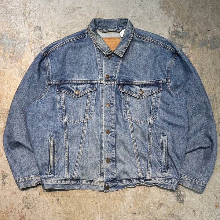 古着 CANADA製 Levi's/ リーバイス/ デニムジャケット/ Gジャン/ サイズXL