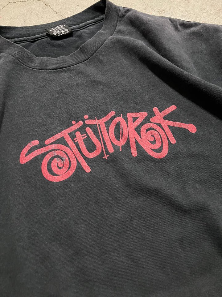 #MA47 Second-hand clothing STUSSY/Short Sleeve Tee/Printed T-shirt/Size XL