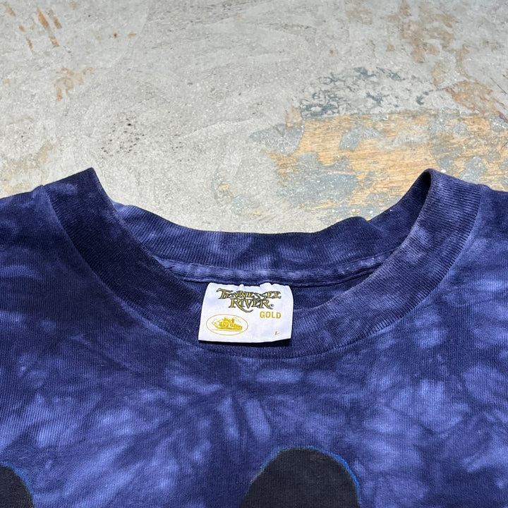 古着 96's THE mountain/デロナ・ロバーツ/ヴィンテージ シングルステッチ プリントTシャツ/サイズL