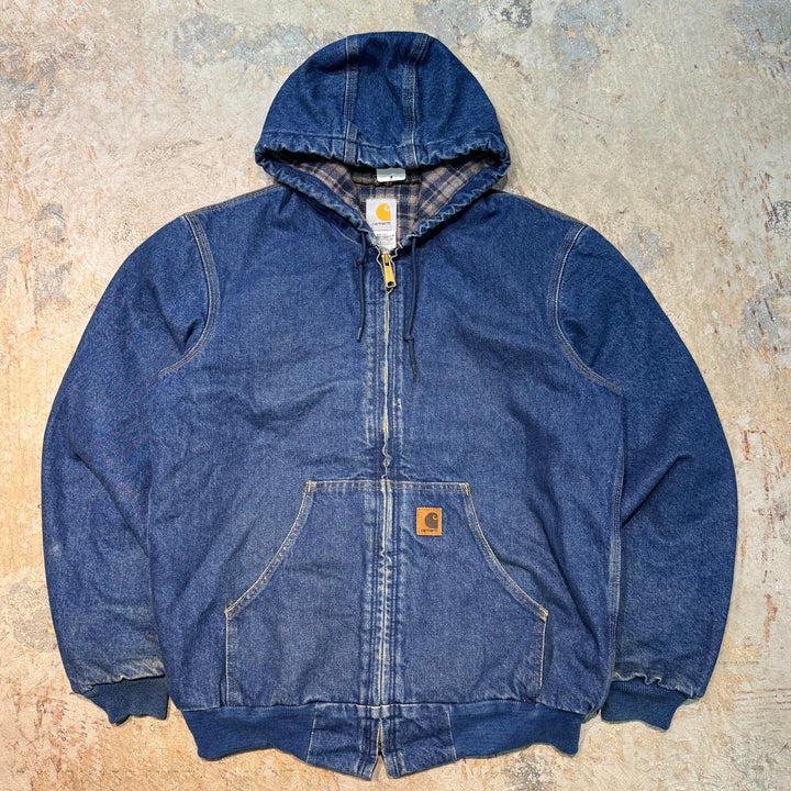Used clothing Carhartt/ Active jacket/ Duck fabric/ Lining blanket/ Size M