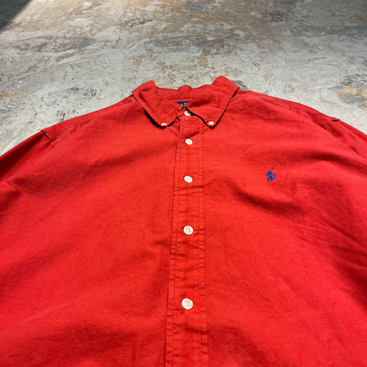 #4307 Ralph Lauren/ラルフローレン L/S B.D Shirts/ボタンダウンシャツ サイズXL