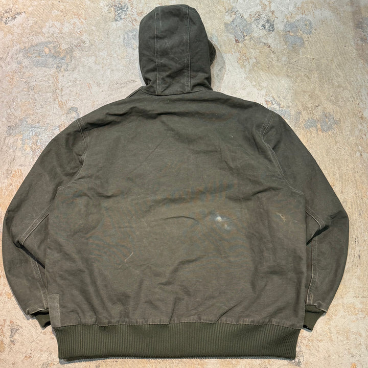 古着 carhartt/ カーハート/ アクティブジャケット/ 裏地キルティング/ サイズXL
