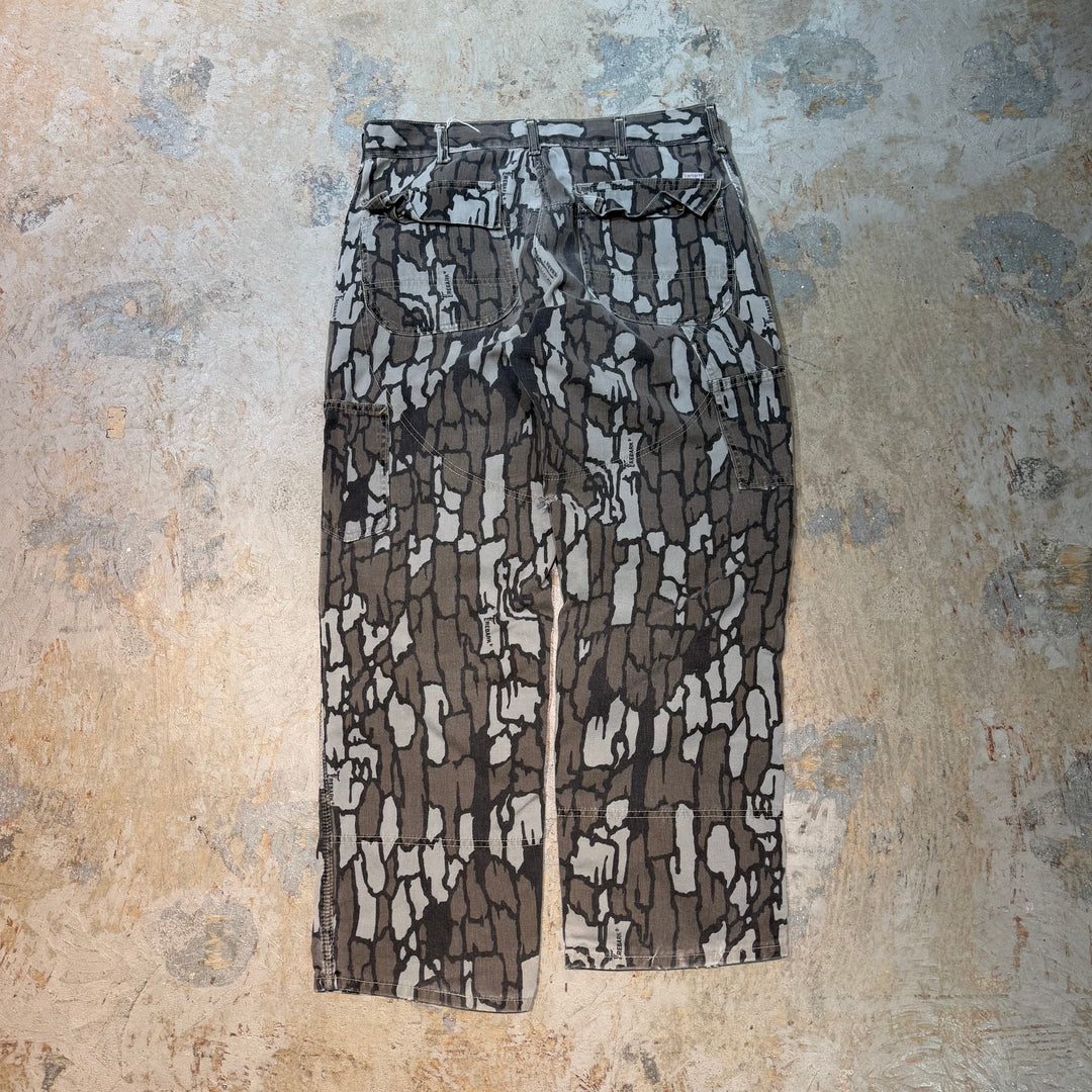 Used clothing 80's CARHARTT/ Carhartt/ Trevork Camo Pants/ Size W33 x L29