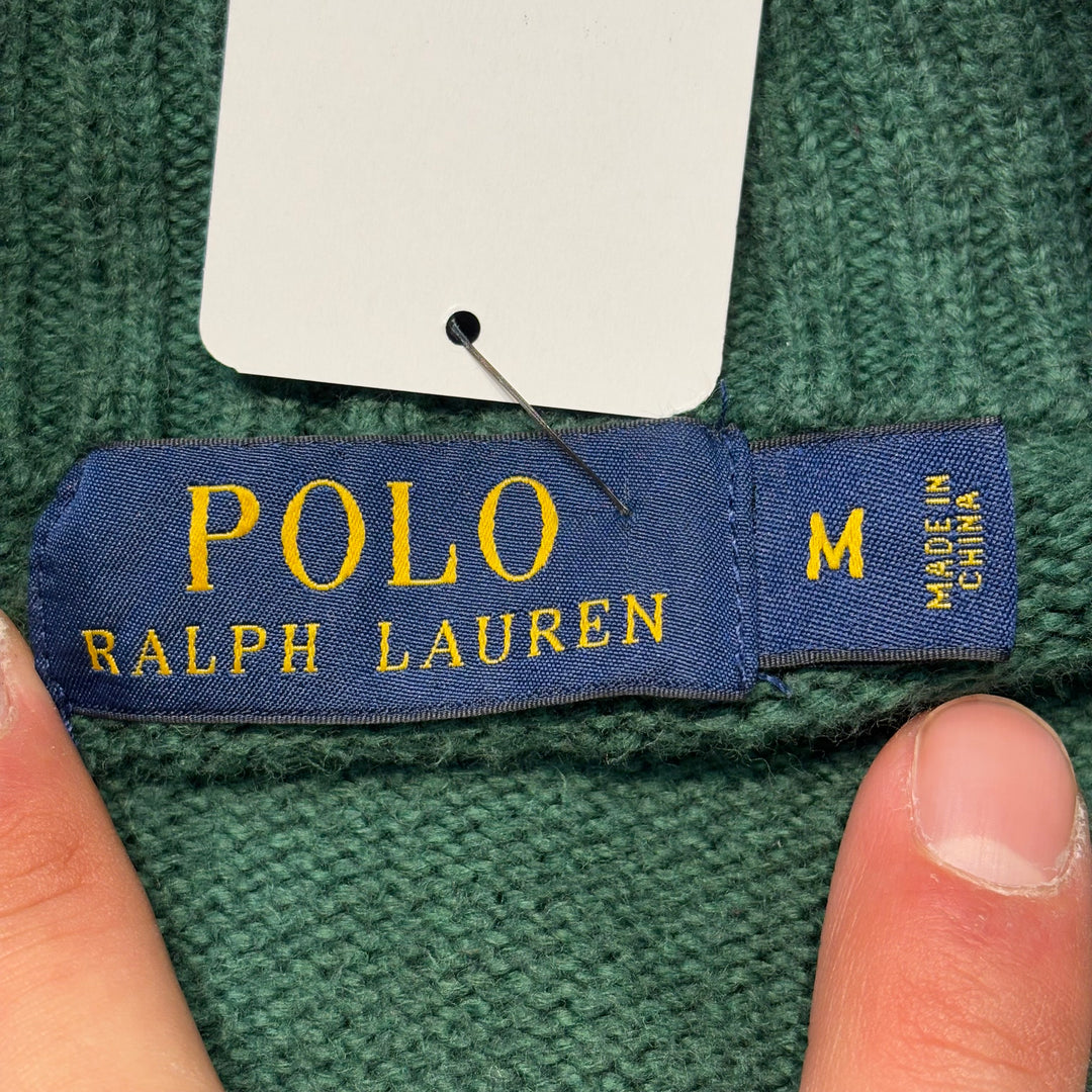 Ralph Lauren/ Polo Ralph Lauren/ Half Zip 니트 스웨터/ 사이즈 M의 사용 의류 폴로